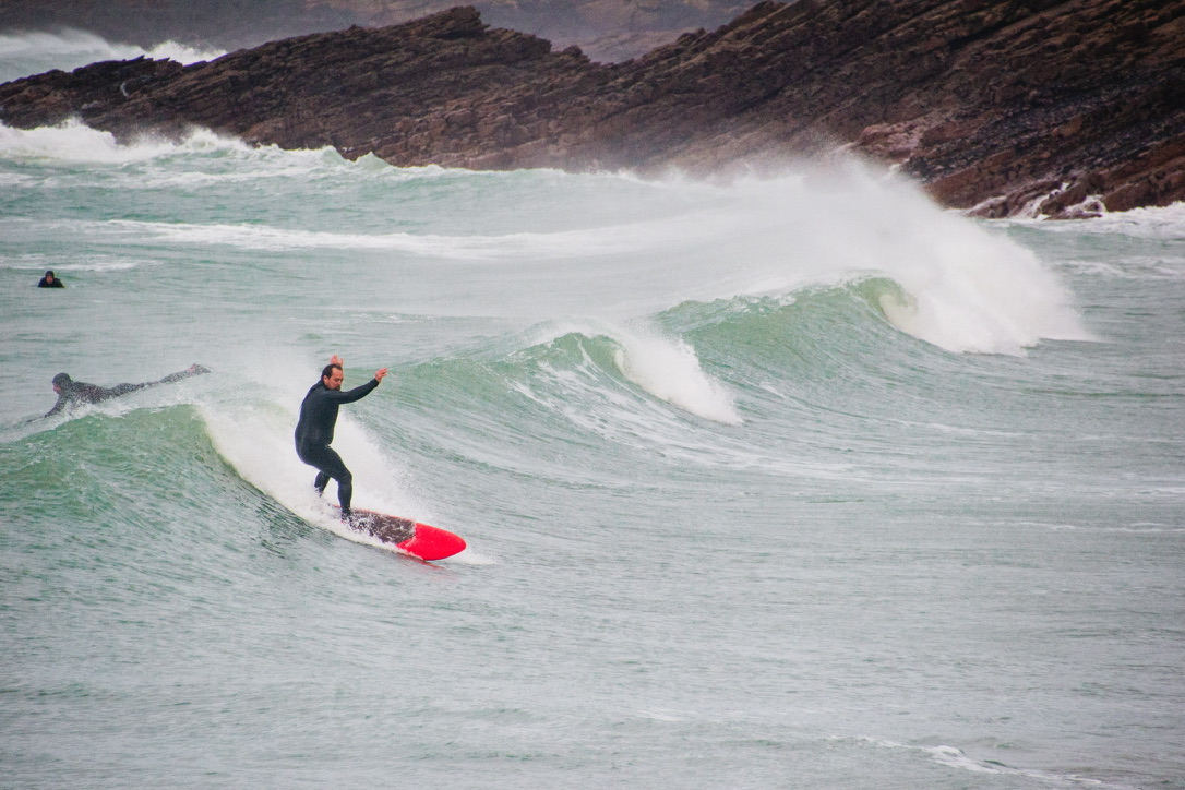 Portrait de John - Storm Surfing